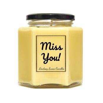 Bougie Parfumée Miss You - Moyenne 4