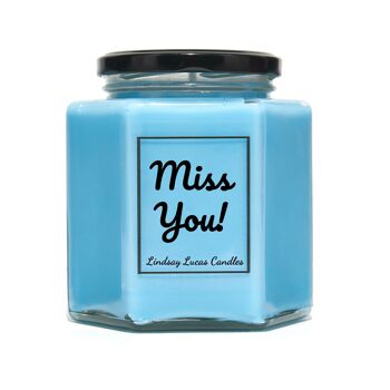 Bougie Parfumée Miss You - Moyenne 5