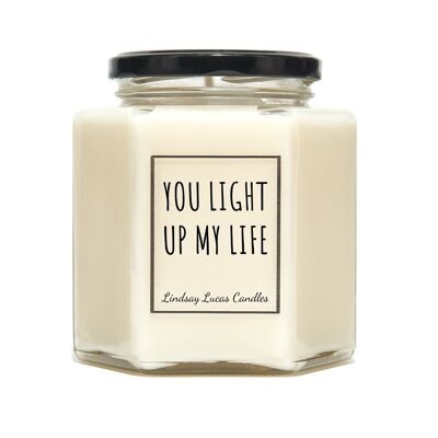 You Light up my Life Scented Candle - Medium