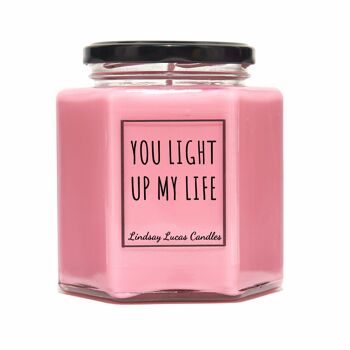 Bougie Parfumée You Light up my Life - Moyenne 4