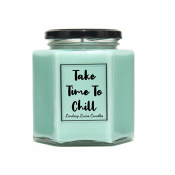 Bougie Parfumée Take Time to Chill - Grande 4