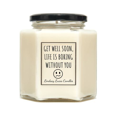 Get Well Soon Scented Candle - Medium