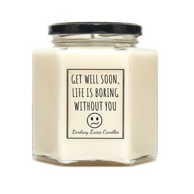 Get Well Soon Scented Candle - Medium