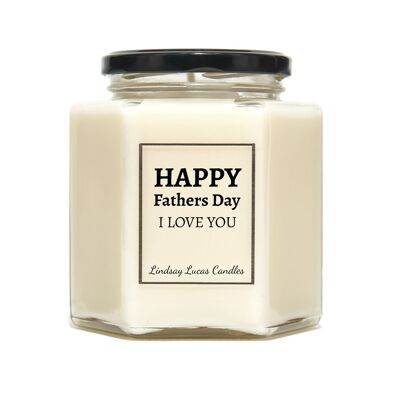 Happy Fathers Day Scented Candle - Small