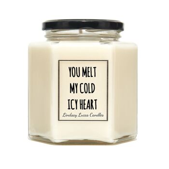 Bougie parfumée You Melt My Cold Icy Heart - Grande 1