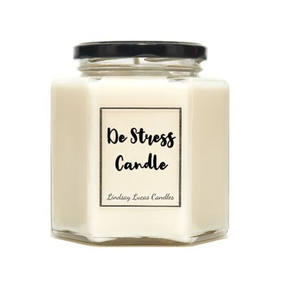 De Stress Relaxing Scented Candle - Small