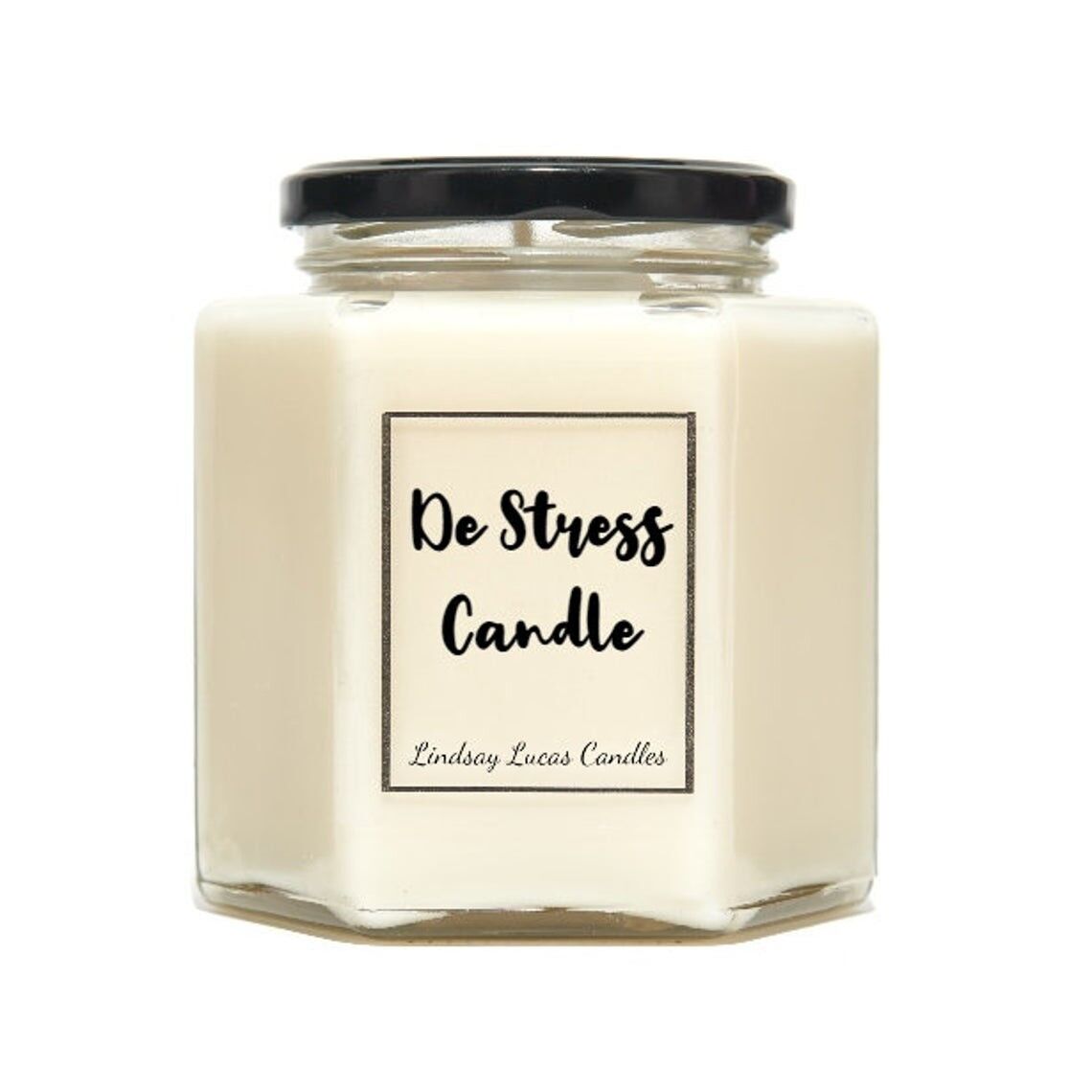 De Stress Relaxing Scented Candle - Medium