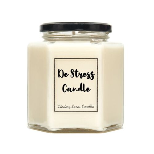 De Stress Relaxing Scented Candle - Medium