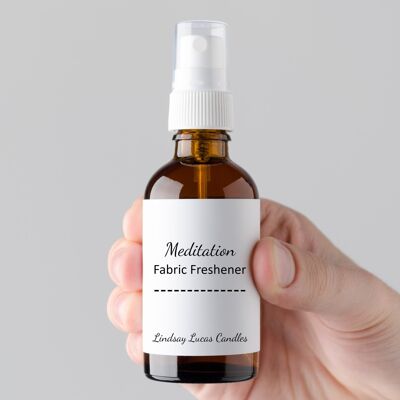 Deodorante spray per tessuti profumato da meditazione