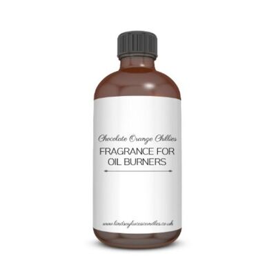 Aceite con fragancia de chocolate, naranja y chiles