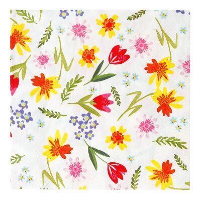 Hop Over The Rainbow Floral Napkins