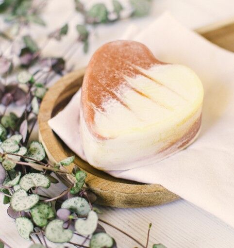 Soap "Heart" cold saponified "Pure" for the whole family
