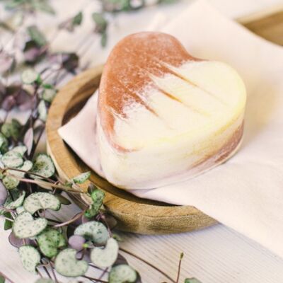 Soap "Heart" cold saponified "Pure" for the whole family