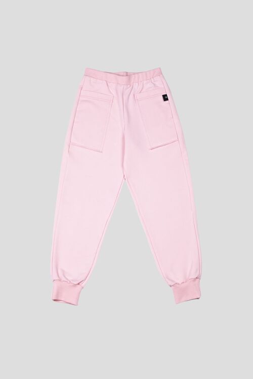 Pantalón baggy deportivo rosa