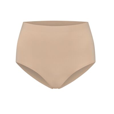 Unsichtbarer Slip mit mittlerer Taille Beige