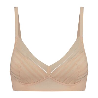 BH-Top Wire Free Lace Beige