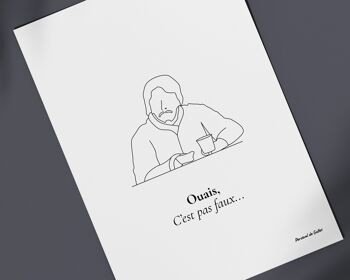 Affiche Kaamelott "Ouais C'est pas faux" 1