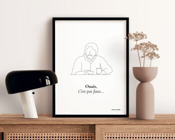 Affiche Kaamelott "Ouais C'est pas faux" 3