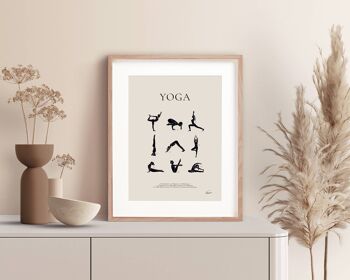 Yoga - Affiche décorative 2