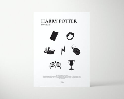 Harry Potter - Affiche, poster - Format 30x40cm