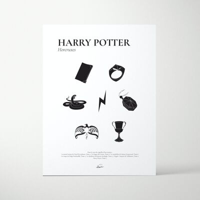 Harry Potter - Affiche, poster - Format 30x40cm