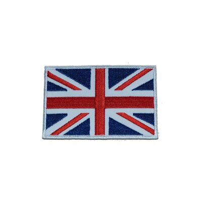 UK England Großbritannien Flagge - Aufnäher, Bügelbild, Aufbügler, Applikationen, Patches, Flicken, zum aufbügeln, Größe: 8 x 5,5 cm