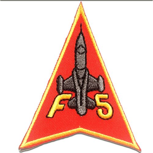 Aufnäher / Bügelbild - F5 Army Luftwaffe Flieger - Patch Aufbügler Applikationen zum aufbügeln Applikation Patches Flicken, Größe: 6,7 x 8,5 cm