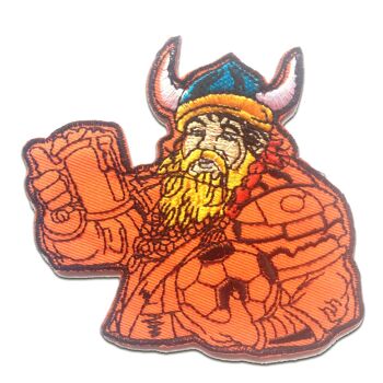 Odin, le dieu viking - Patchs, Transferts thermocollants, Thermocollants, Appliques, Patchs, Patchs thermocollants, Taille : 9 x 8,5 cm