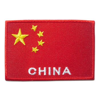 Écussons thermocollants pour drapeau de la Chine