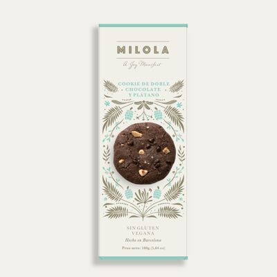 Biscotto Doppio Cioccolato e Nocciole (Senza Glutine, Vegano)