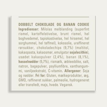 Biscuit double chocolat et noisettes (sans gluten, végétalien) 17