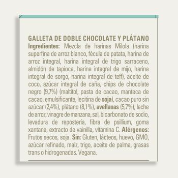 Biscuit double chocolat et noisettes (sans gluten, végétalien) 13