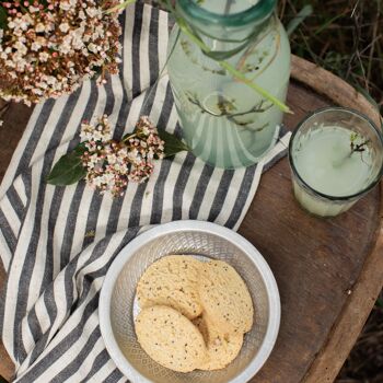 Biscuit au citron et au chia (sans gluten, sans produits laitiers, végétarien). 16