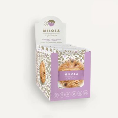 Biscuits aux noisettes et pépites de chocolat (sans gluten, sans produits laitiers, végétariens)