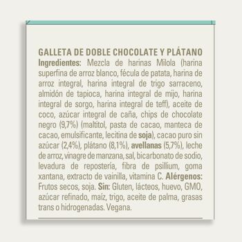 Biscuit double chocolat et noisettes (sans gluten, végétalien) 10