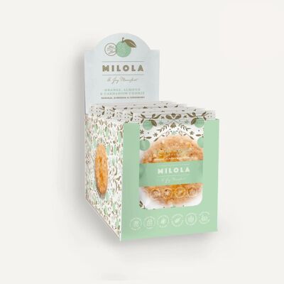 Biscuit à l'orange, aux amandes et à la cardamome (sans gluten, sans produits laitiers, végétarien).