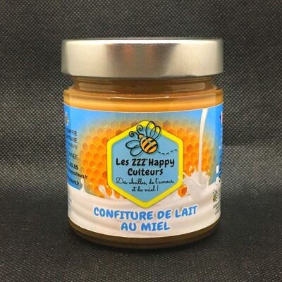 Confiture de lait au miel 250 gr