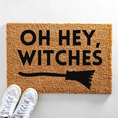 Oh Hey Witches Doormat