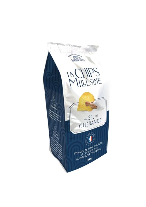 Chips Millésime au Sel de Guérande (carton de 8 sachets)