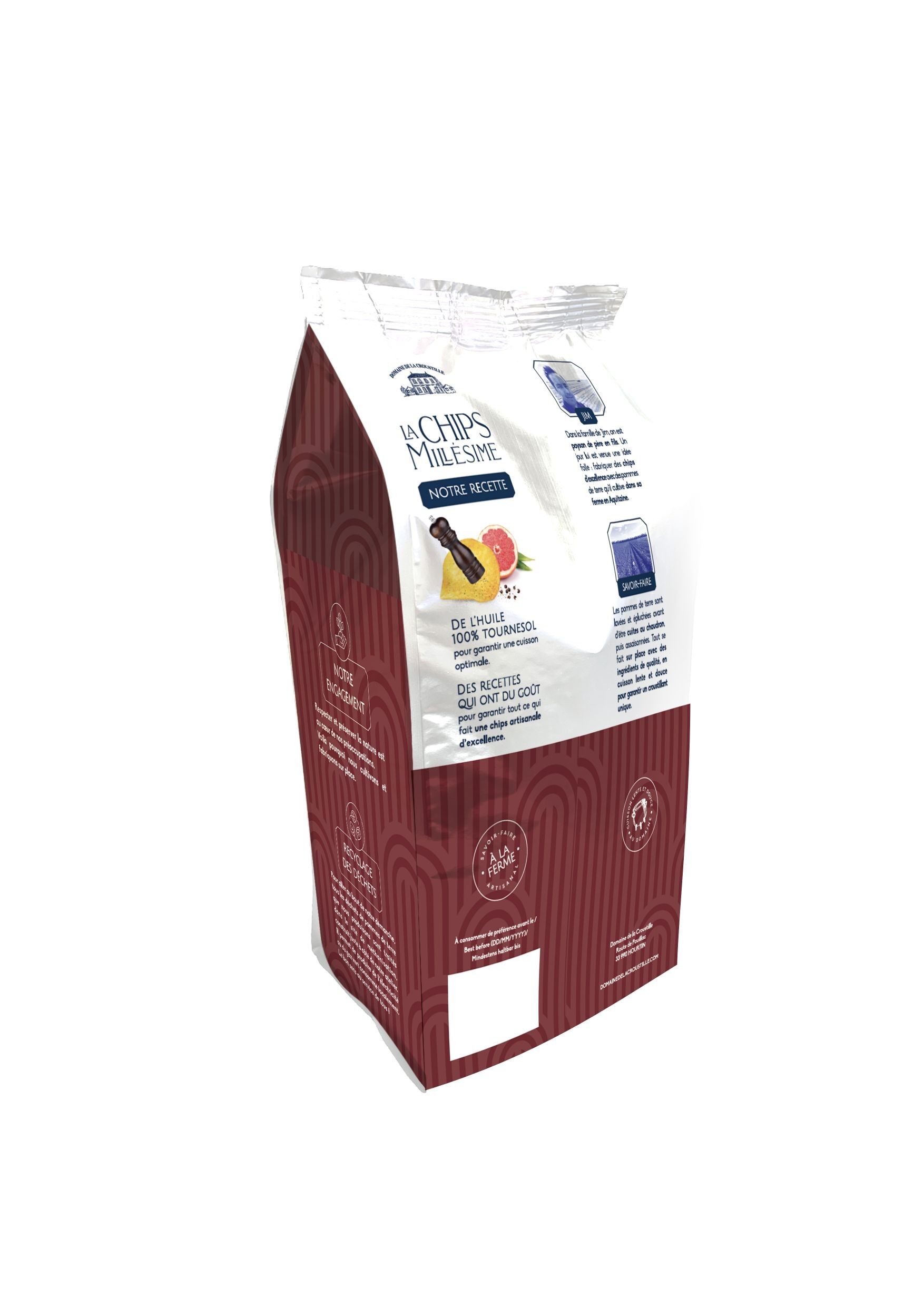 Chips Millésime au Poivre de Timut (carton de 8 sachets)