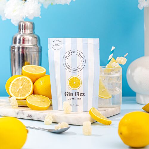 Gin Fizz Gummies - 50g Pouch