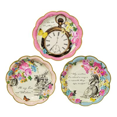 Truly Alice Dainty Plates