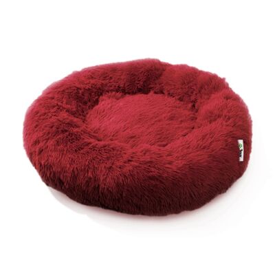 Joa Dogbed Comfort | Bed dog | Bed for large dog | Beds for dogs UK - Merlot - XXL Diameter 100cm