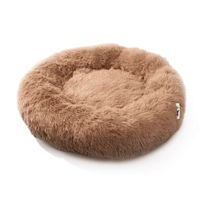 Joa Dogbed Comfort | Bed dog | Bed for large dog | Beds for dogs UK - Mocha - S Diameter 50cm