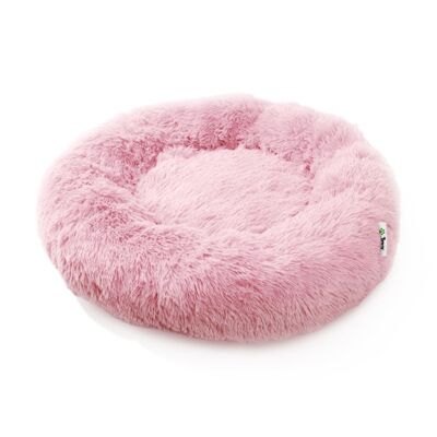 Joa Dogbed Comfort | Bed dog | Bed for large dog | Beds for dogs UK - Soft Pink - L Diameter 70cm