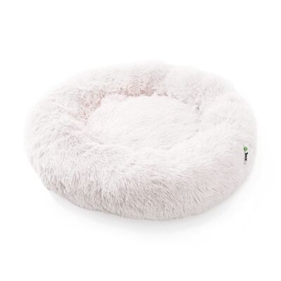 Joa Dogbed Comfort | Bed dog | Bed for large dog | Beds for dogs UK - Clear Pearl - S Diameter 50cm