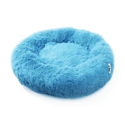 Joa Dogbed Comfort | Bed dog | Bed for large dog | Beds for dogs UK - Summer Sky - S Diameter 50cm