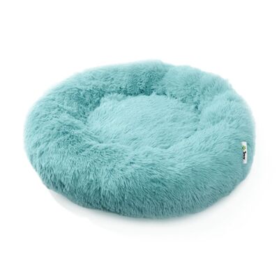 Joa Dogbed Comfort | Bed dog | Bed for large dog | Beds for dogs UK - Aqua - S Diameter 50cm