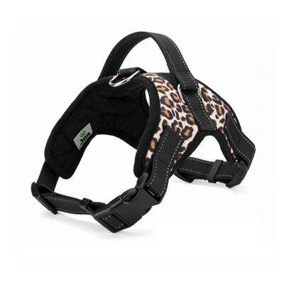 Joa No-Pull | Dog Harness eopard Oxford