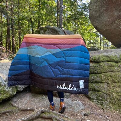 outdoor blanket | Picnic Blanket - Owl Eulalia